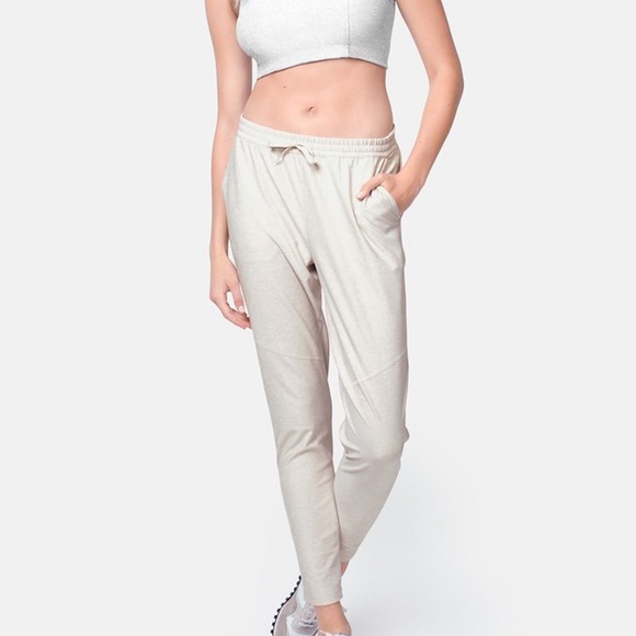Outdoor Voices Pants - Outdoor Voices Sunday Sweatpants in Oatmeal